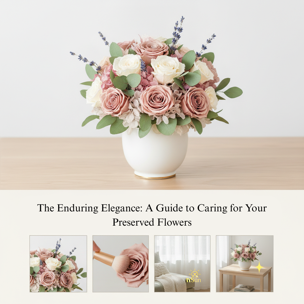 The Enduring Elegance: A Guide to Caring for Your Preserved Flowers