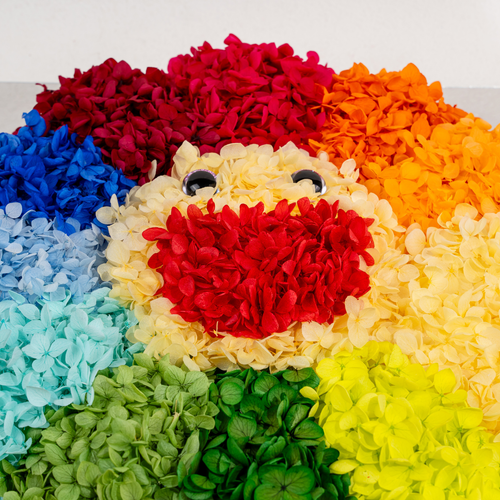 Acrylic Hydrangea Sunflower